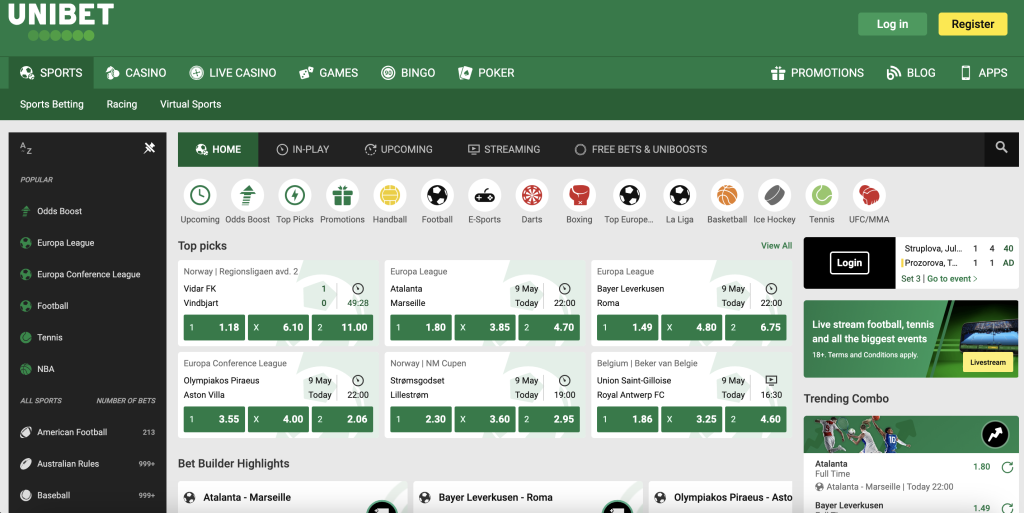 БК Unibet